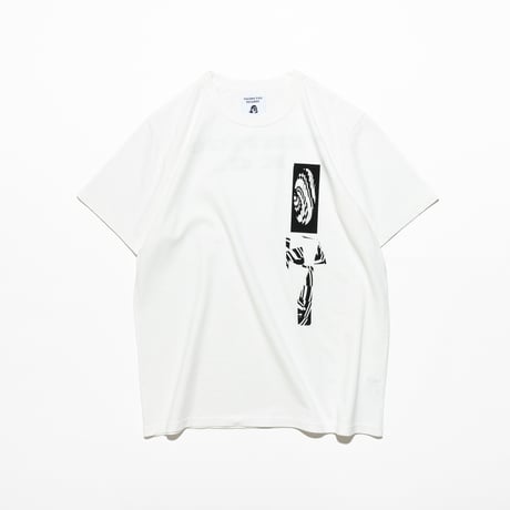 TACOMA FUJI RECORDS "FIELD RECORDING RADIO Tee designed by Noriteru Minezaki" WHITE