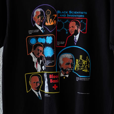 COTTON EXPRESSIONS "Black Scientists" BLACK
