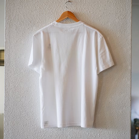 ULTRA HEAVY "まぼろし文字 Tシャツ "  WHITE