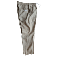 VOIRY "DOCTOR PANTS-LINEN" L-GRAY