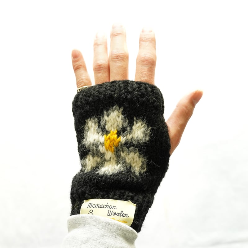 24ss MacMahon Knitting Mills 花 フラワー Namu Shop - Niche MacMahon Knitting Mills Crochet Cardigan