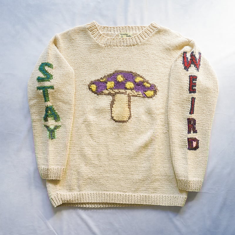 MacMahon Knitting Mills ”CrewNeck Knit - Mushro