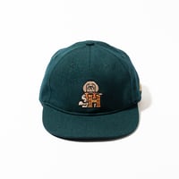TACOMA FUJI RECORDS ”HOT DOG LOGO CAP ‘25” designed by Hiroshi Iguchi
