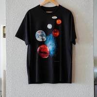 COTTON EXPRESSIONS "Solar System" BLACK