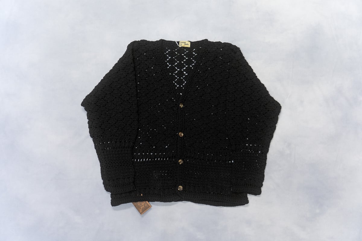 かぎ針編み macmahon knitting mills カーディガン ニット MacMahon Knitting Mills + it's inconspicuous ''