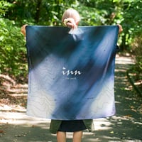 【INN THE PARK Original】超撥水風呂敷 等高線
