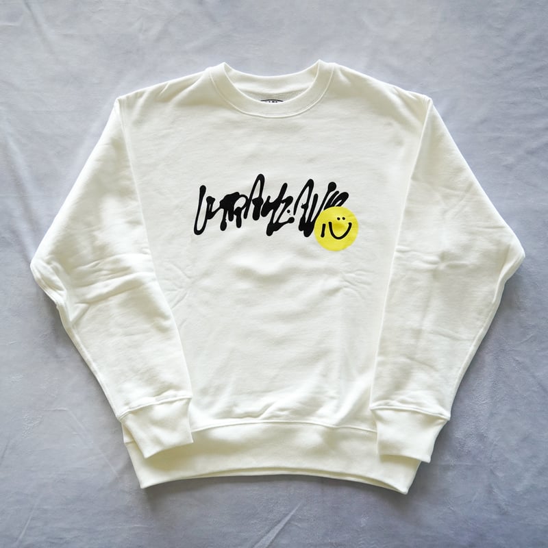 ULTRA HEAVY ”神山隆二と豊田弘治の手描きのスウェット” WHITE | INN T