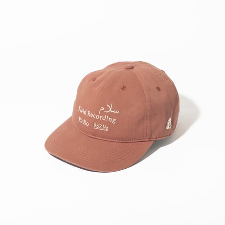 TACOMA FUJI RECORDS "FIELD RECORDING RADIO CAP designed by Noriteru Minezaki" CINNAMON
