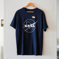 COTTON EXPRESSIONS "NASA Glow Logo" NAVY