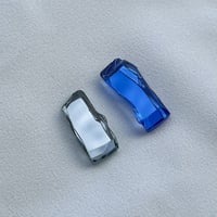 Blue Mirror Earrings 16