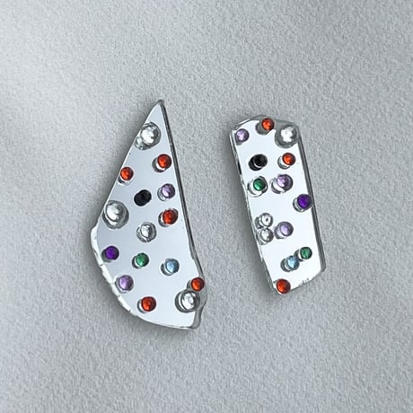 Dot Mirror Earrings 15