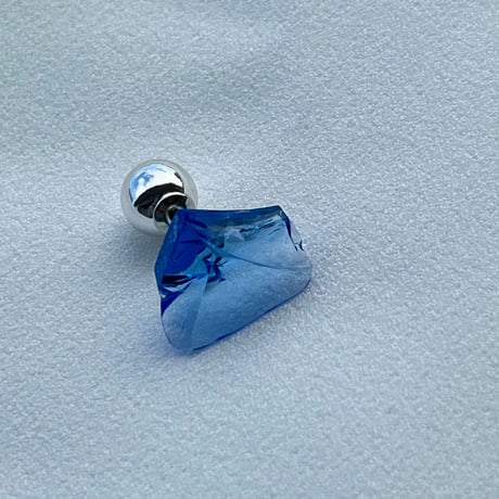 Blue Mirror Earrings 11