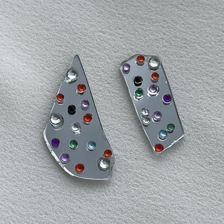 Dot Mirror Earrings 15