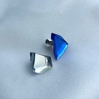 Blue Mirror Earrings 13