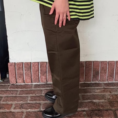 【D.M.G】 “ウエポンチノ ツータックトラウザー”