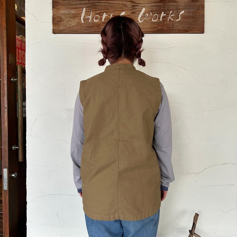 BLUE LAKE MARKET】 ”ジップアップベスト” | HORUS WORKS