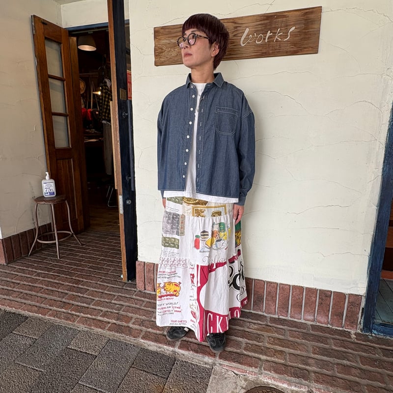 Nasngwam】 “TAPESTRY TIRED SKIRT” | HORUS WORKS Nasngwam】 “TAPESTRY TIRED SKIRT” | HORUS WORKS
