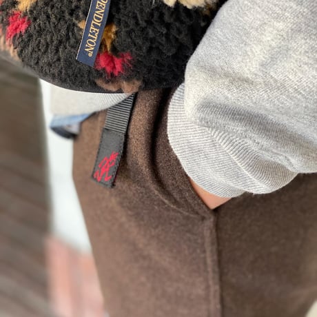 【GRAMICCI】 "WOOL BLEND ST-PANTS" GMP-21F058