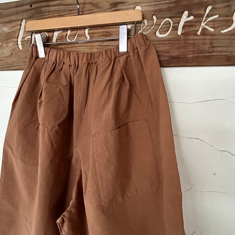 [NATURAL LAUNDRY] “CNローンTパンタクールパンツ”
