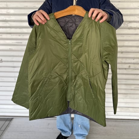 【NATURAL LAUNDRY】 “リバースZIPブルゾン ”