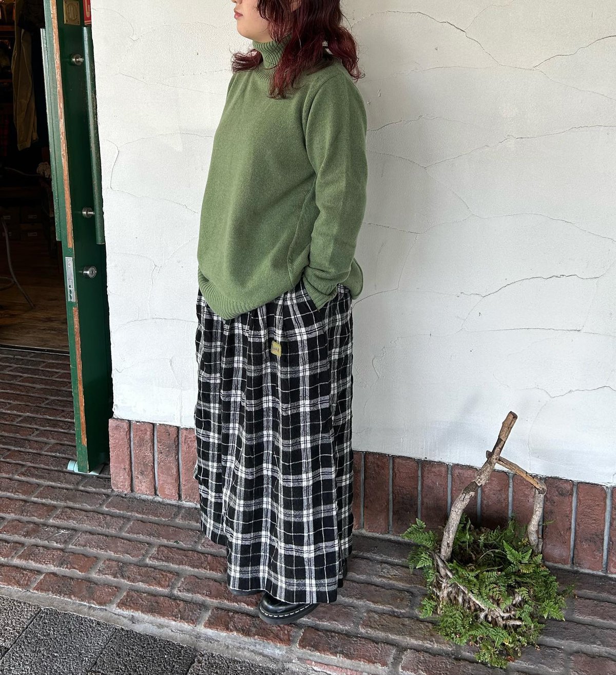 hatsutoki 朝の月 タックスカート 新品