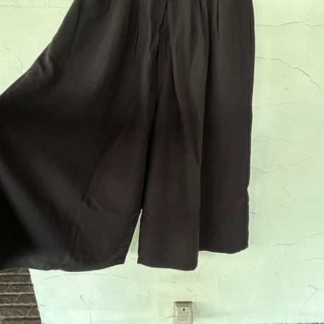[NATURAL LAUNDRY] "コットンリネンワイドパンツ"