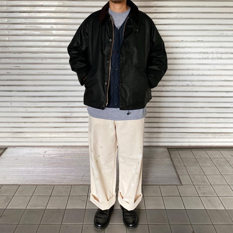 Barbour os transport wax 36 sage裄丈着丈身幅 - その他