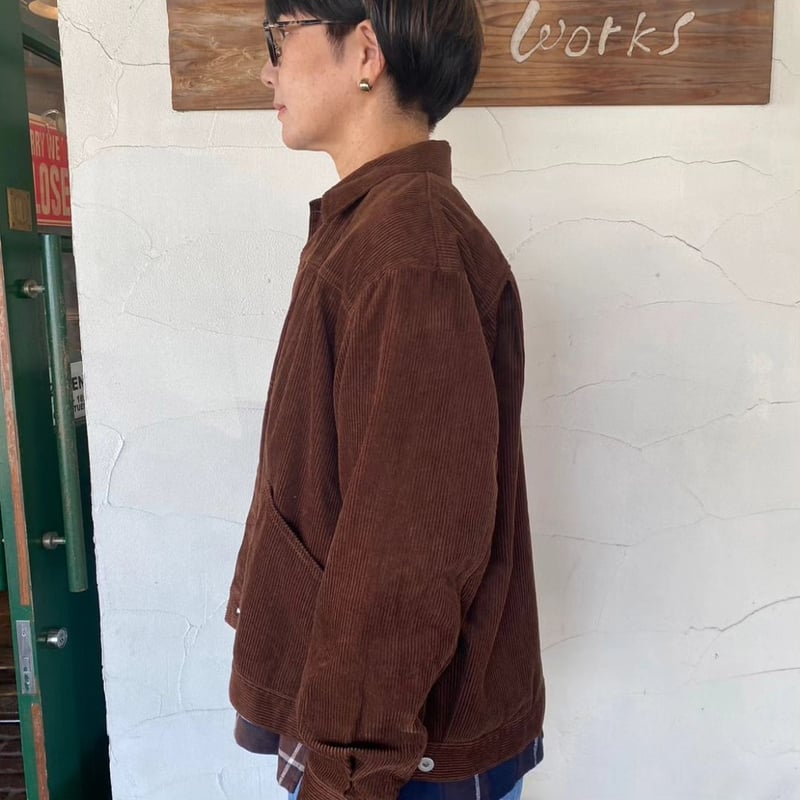 h.unit  エイチユニット　 コーデュロイセットアップ サイズ0 ブラウン茶 秋冬おすすめセットアップコーデ！【 H.UNIT 】よりバイヤーが一目惚れ