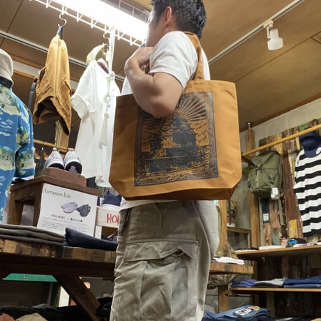 WRESTLE-1 不得手 レッスルワン トートバッグ カズハヤシサイン