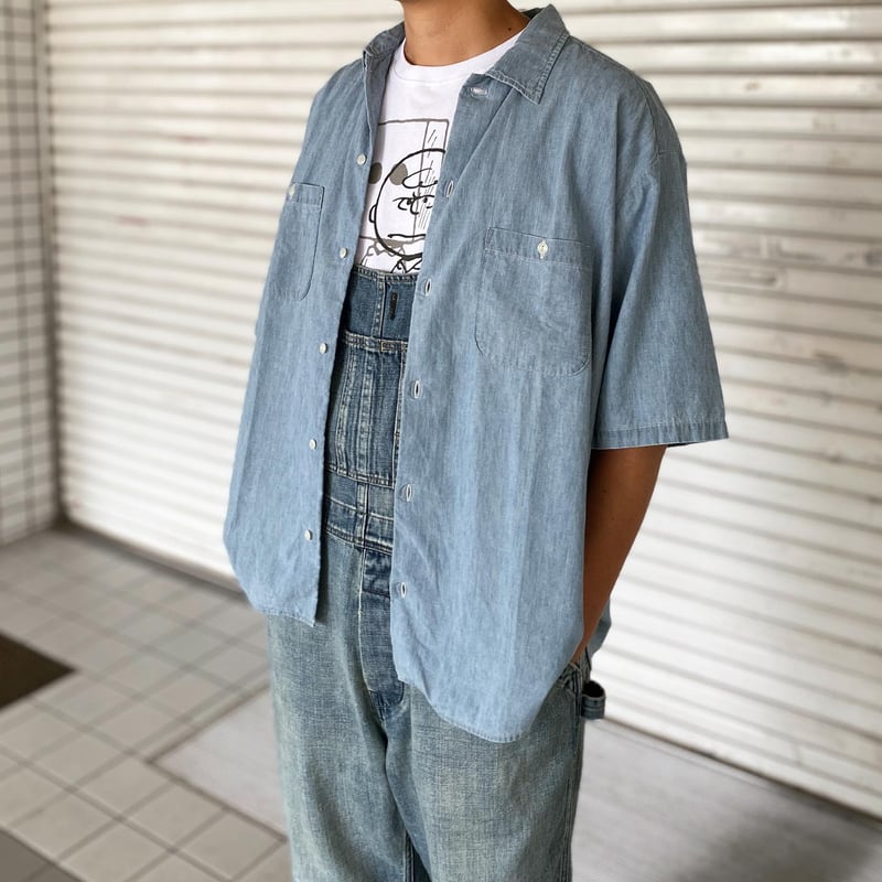 JOHNBULL】 ”4.5ozシャンブレーオープンカラーシャツ” | HORUS WORKS JOHNBULL】 ”4.5ozシャンブレーオープンカラーシャツ” | HORUS WORKS