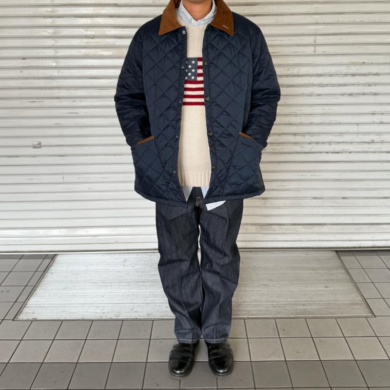最終値下げバブアー long liddesdale 乗ろ quilted jacket