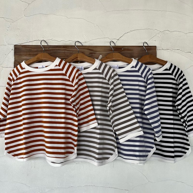 Na+H ボーダーカットソー BLUE LAKE MARKET] “ボーダーカットソー” | HORUS WORKS