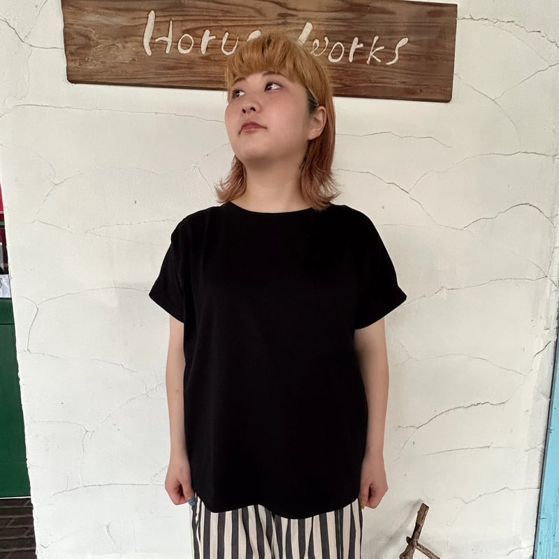 快晴堂】 ”Girls'アウター肩幅 ギャザーショートTシャツ 快晴堂】 ”Girls'アウター肩幅 ギャザーショートTシャツ