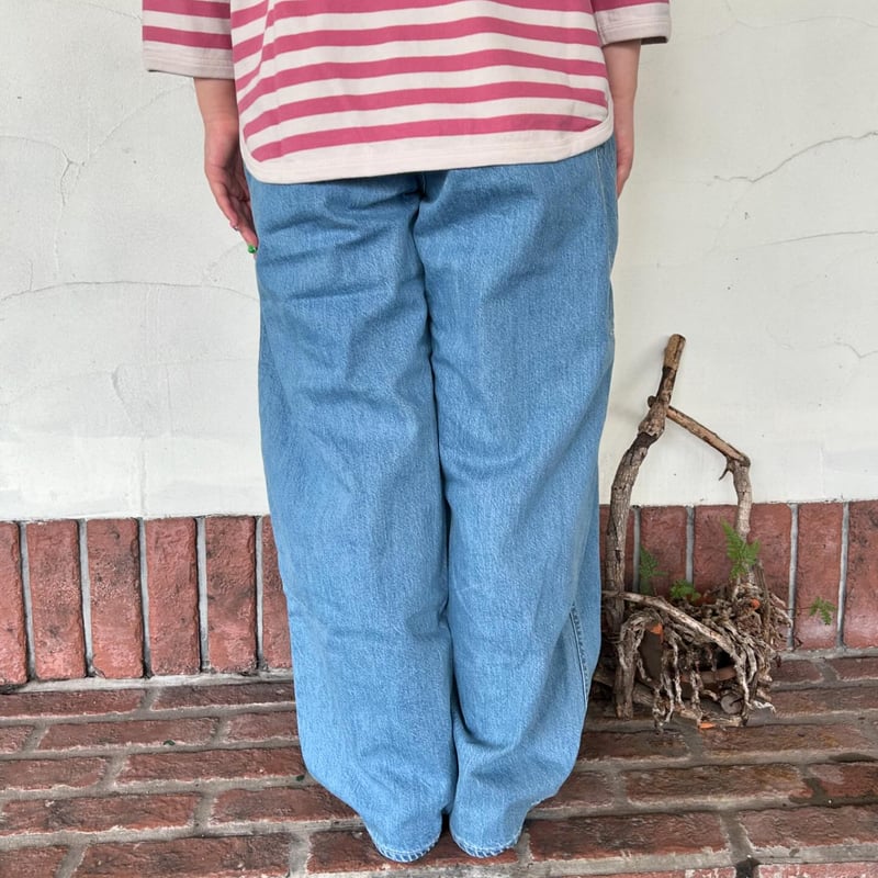 JOHN BULL レディースS バギーパンツ　ペインターパンツ　デニム JOHNBULL] ”デニムペインターパンツ” | HORUS WORKS