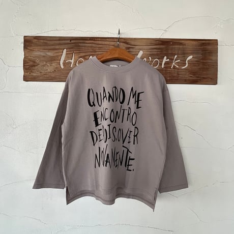 [sabbatum] “スタンダードプリントT”