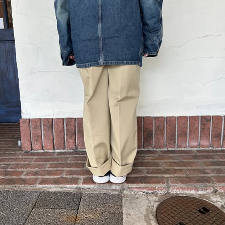 【D.M.G】 “ウエポンチノ ツータックトラウザー”