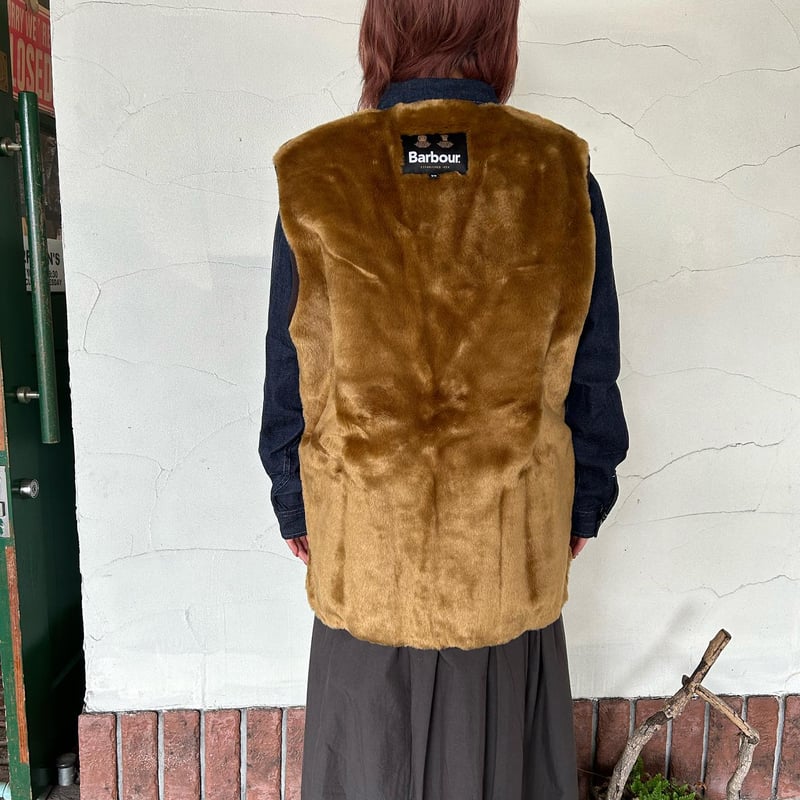 美品 6(ROKU)FAKE FUR VEST ベスト - ジャケット・アウター