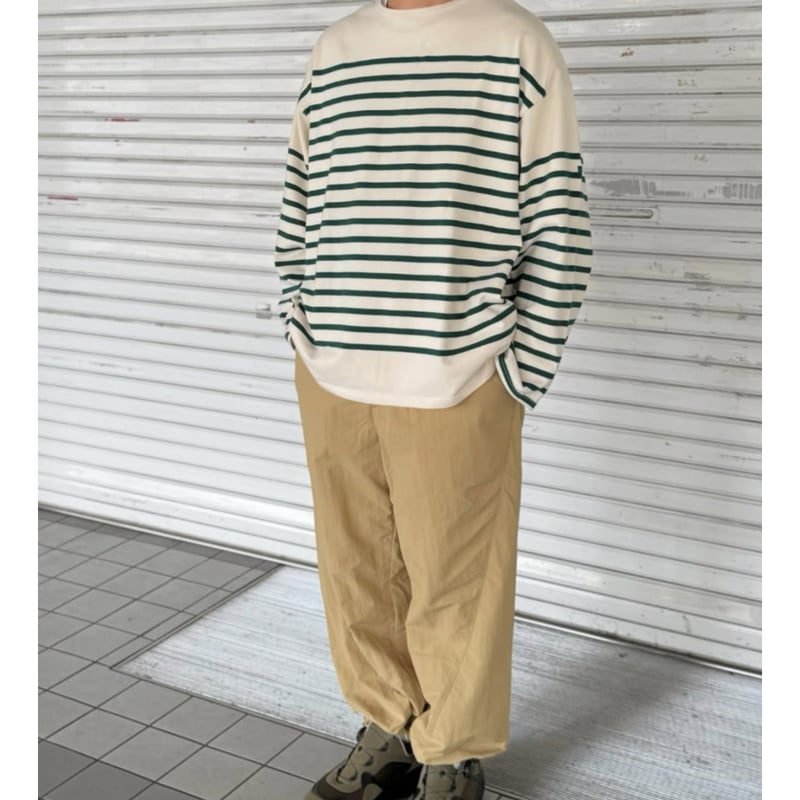 パンツ NANUA SILK NOIL ANKLE TIED PANTS Nasngwam】 