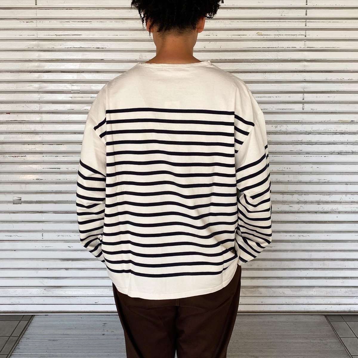 foufou basque shirt ボーダー foufou basque shirt ボーダー