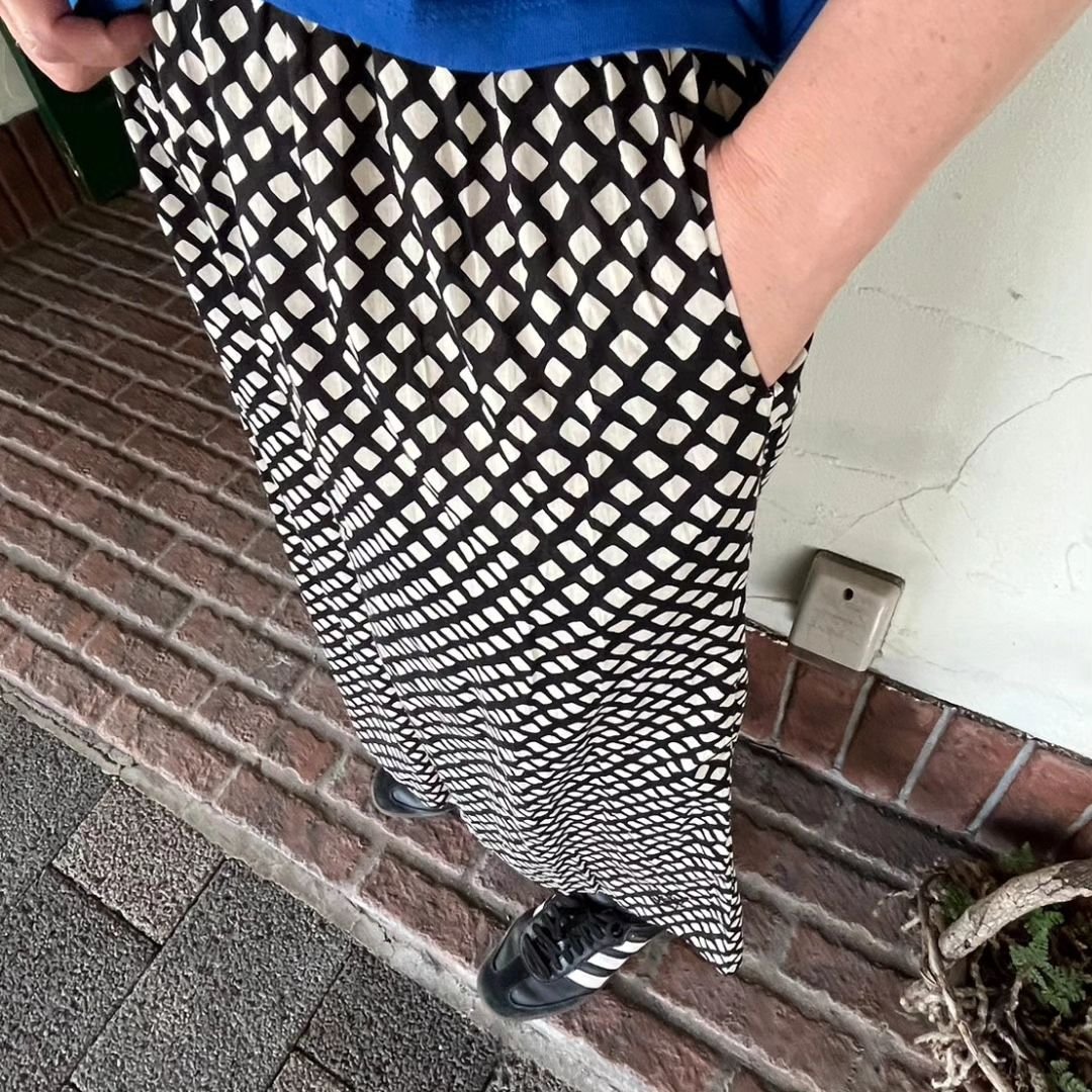 Brocante] ”インドプリントピエロパンツ” | HORUS WORKS