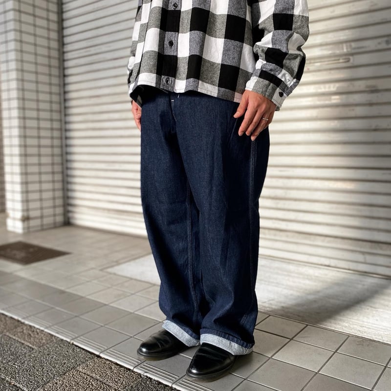 ジョンブル10オンスデニム ペインター パンツ ユーズド加工