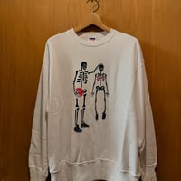 【THRIFTY LOOK】 "MARS SKULL CREW SWEAT" tl24f012