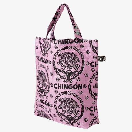 [BINDU] “Chingon ジャカード トートバッグ Pink ”