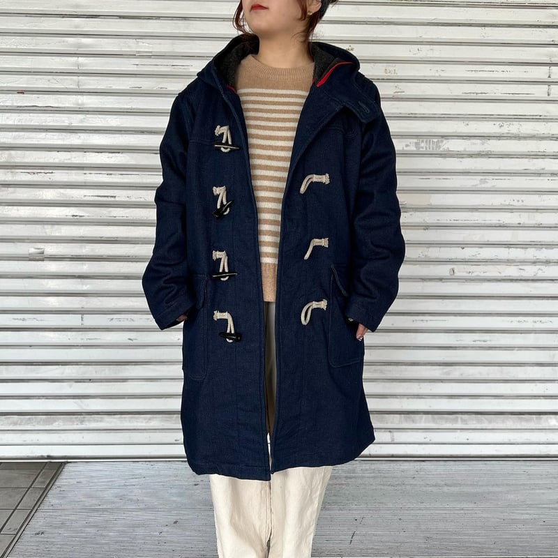 ショット パーフェクトブランド ダッフルコート デニム ショット パーフェクトブランド ダッフルコート デニム