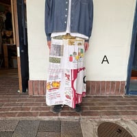 【Nasngwam】 “TAPESTRY TIRED  SKIRT”