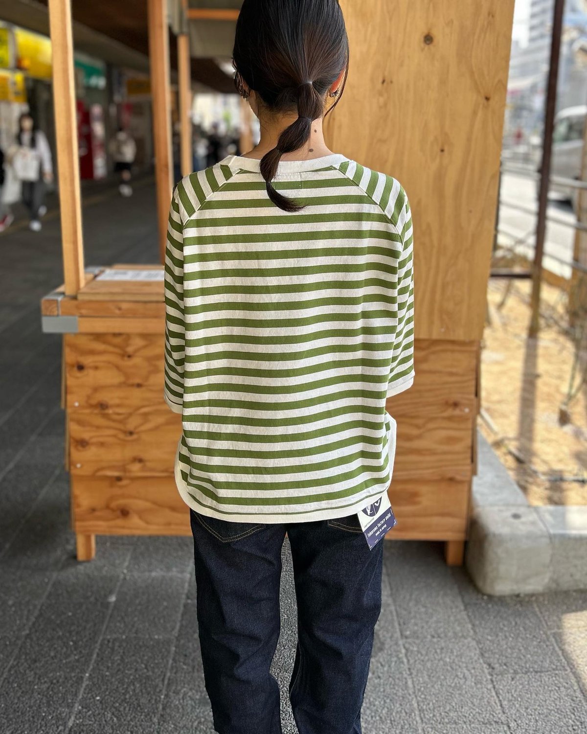 BLUE LAKE MARKET] “ボーダーカットソー” | HORUS WORKS