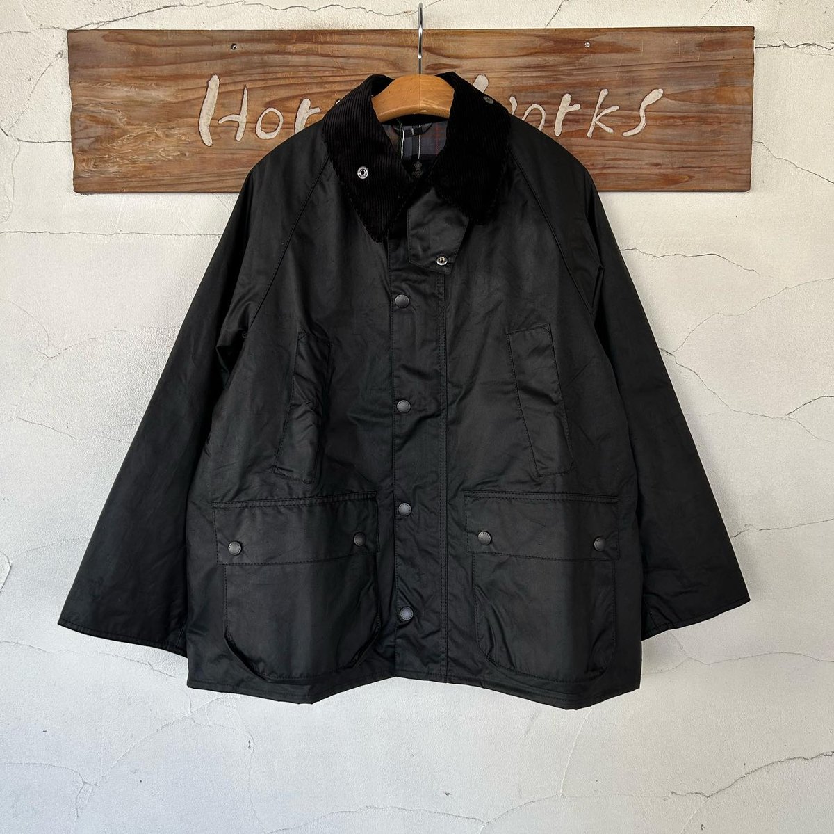 Barbour] ビデイル ワックス オーバーサイズ ジャケット“OS WAX BEDAL...