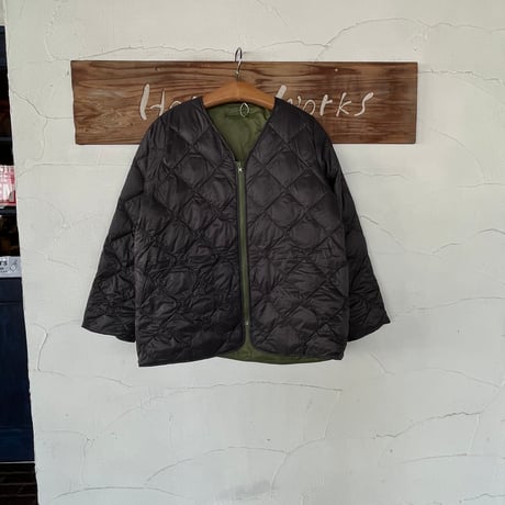 【NATURAL LAUNDRY】 “リバースZIPブルゾン ”