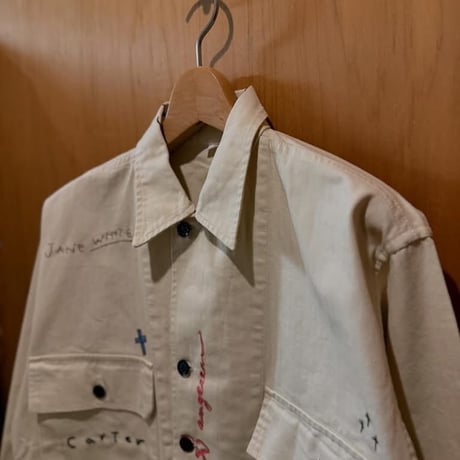 【THRIFTY LOOK】 "MEMORIAL M-43 JACKET EMBROIDERY"
