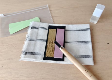 彫刻刀研ぎワークショップ
